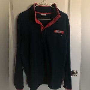 Columbia men’s quarter button pullover